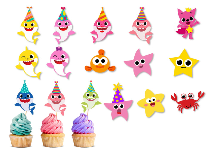 Baby Shark Cake Topper