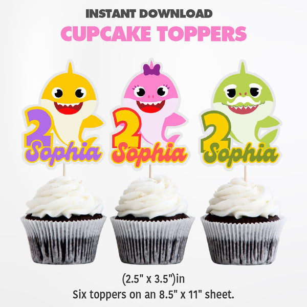 Cupcake toppers