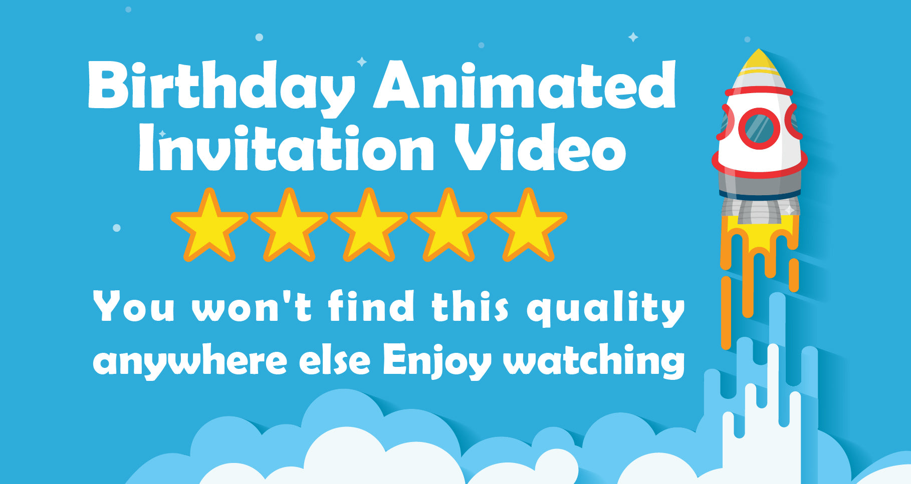 Bluey - Animated Birthday Video Invitation