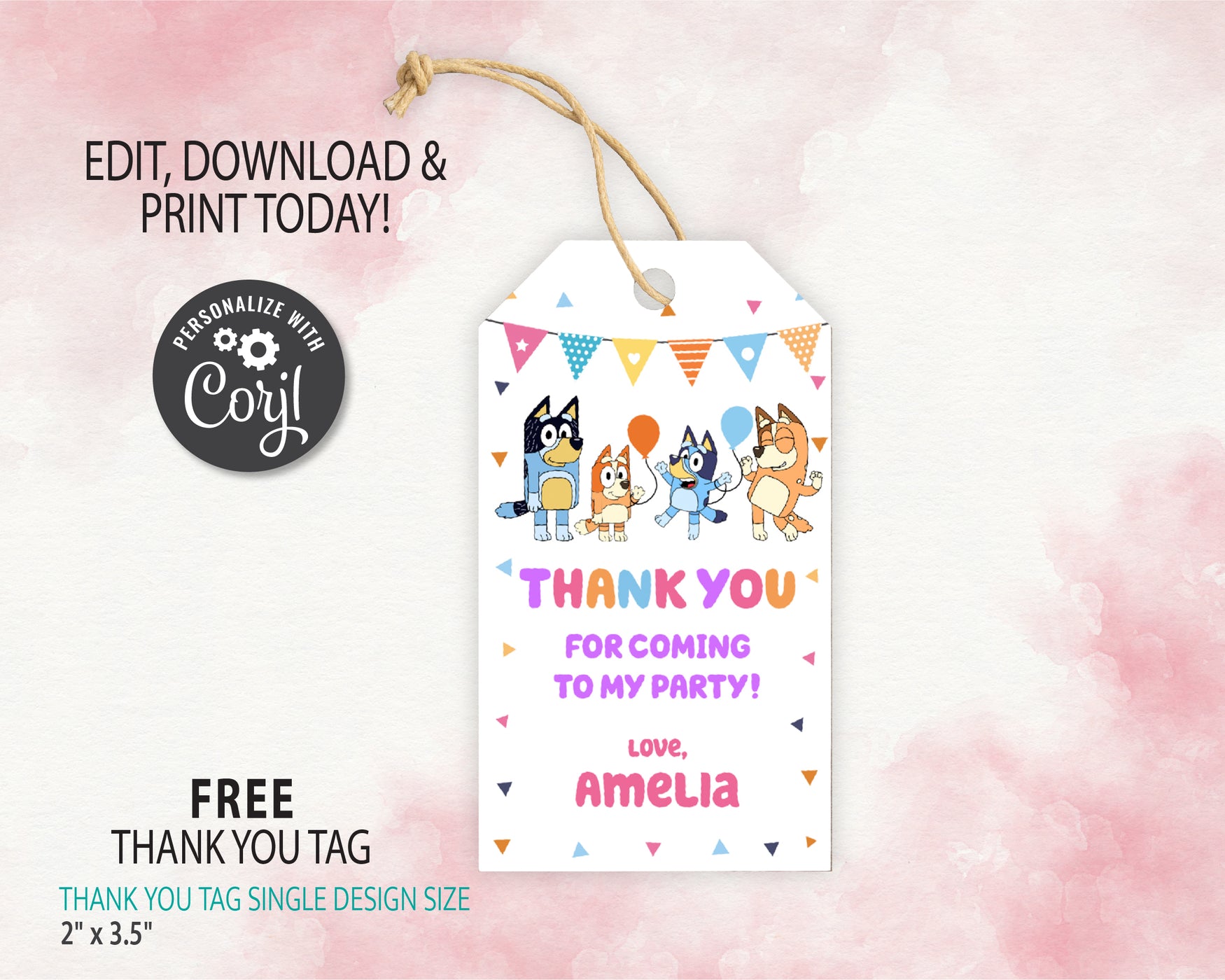 Free printable kids birthday invitation templates