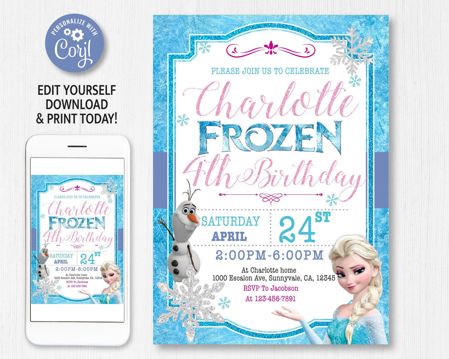 Frozen Birthday Party Decorations Ideas – kidszoneparty