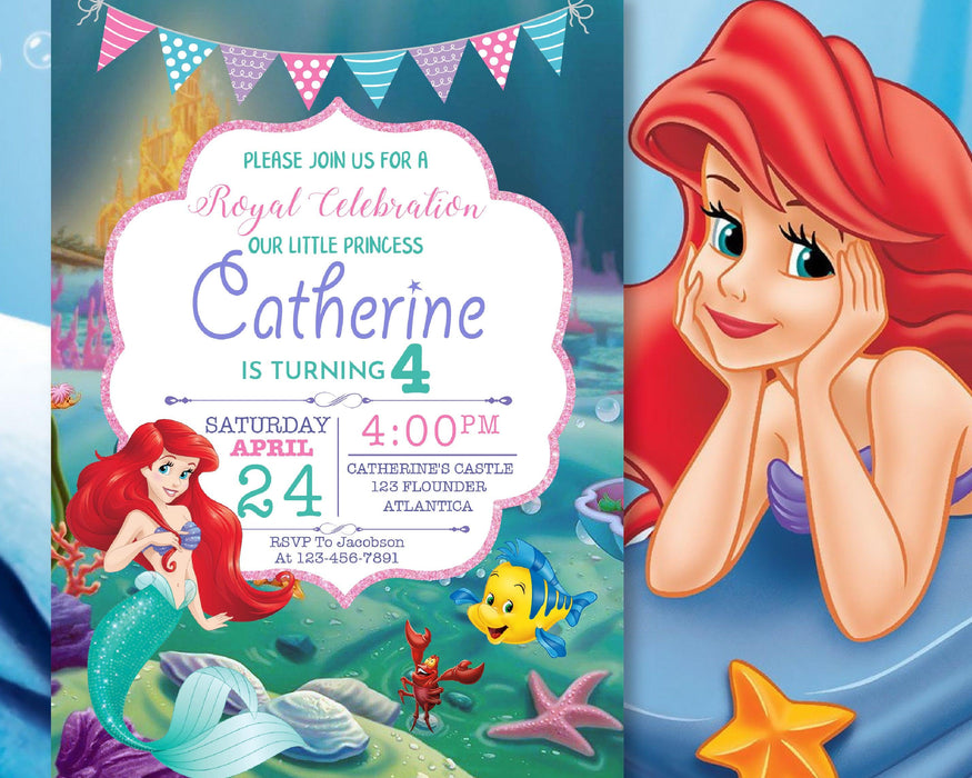 Little Mermaid | little mermaid birthday theme | little mermaid ...