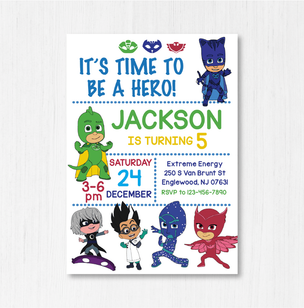 plan-the-perfect-pj-masks-birthday-party-invitations-supplies-kidszoneparty for Free Pj Masks Printable Invitations Plan the Perfect Pj Masks Birthday Party | Invitations & Supplies – kidszoneparty for Free Pj Masks Printable Invitations