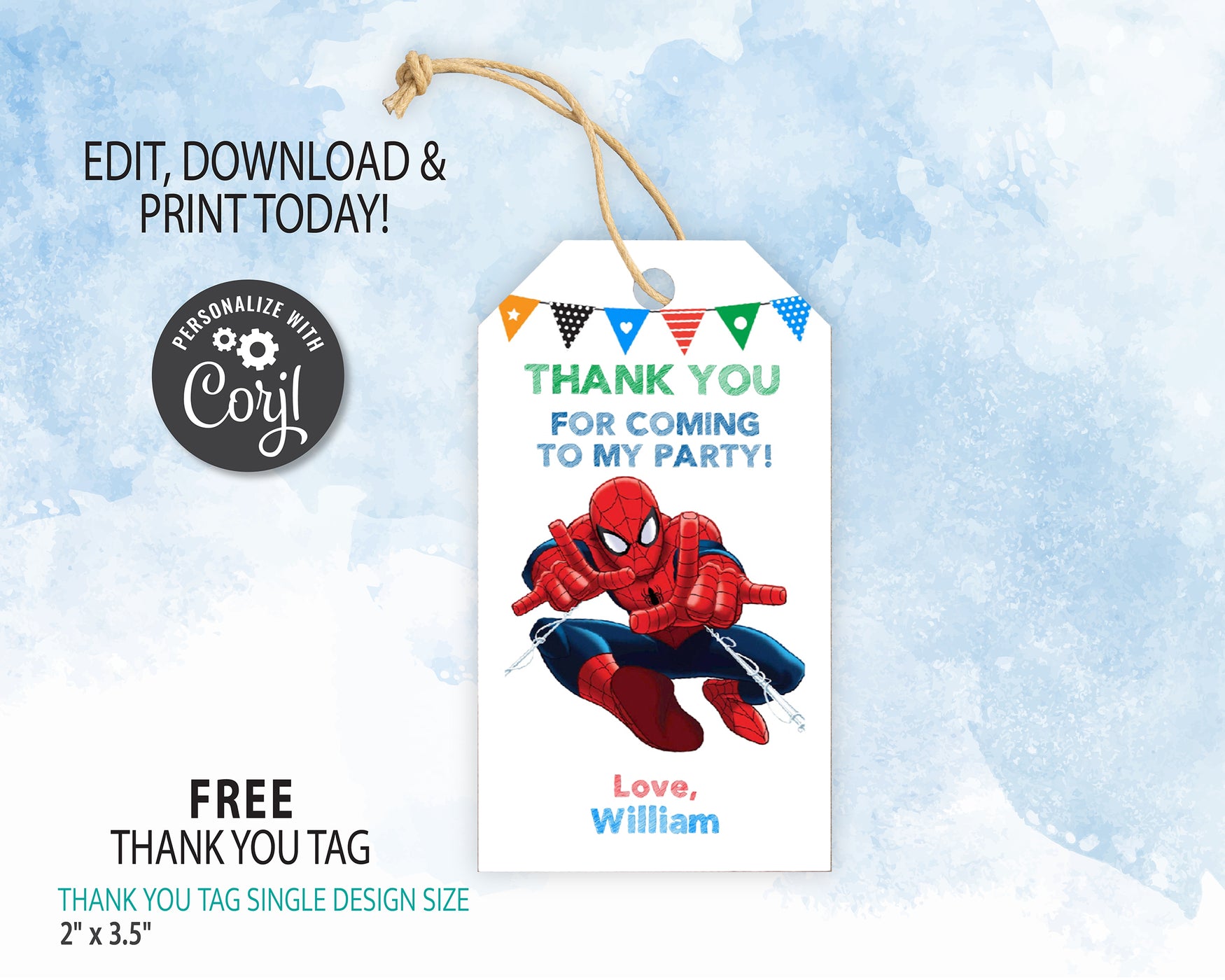 Spider man PSD Mockup Editable Template to Download