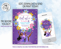 Isabela Birthday Invitation Template | Encanto Birthday Invitation Editable | Printable | Instant Download
